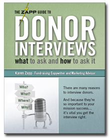 Donor Interviews - ZAPP Guide